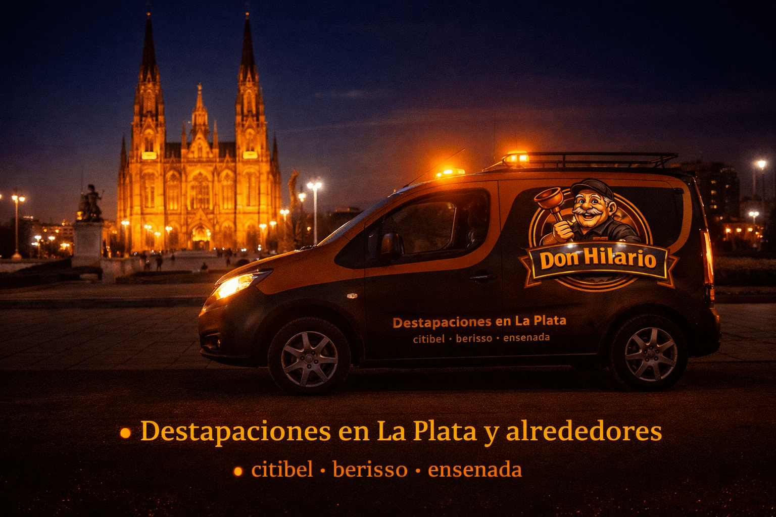 destapaciones en la plata don hilario